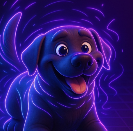 Synthetic Gus.  He really is that glad to see you.
